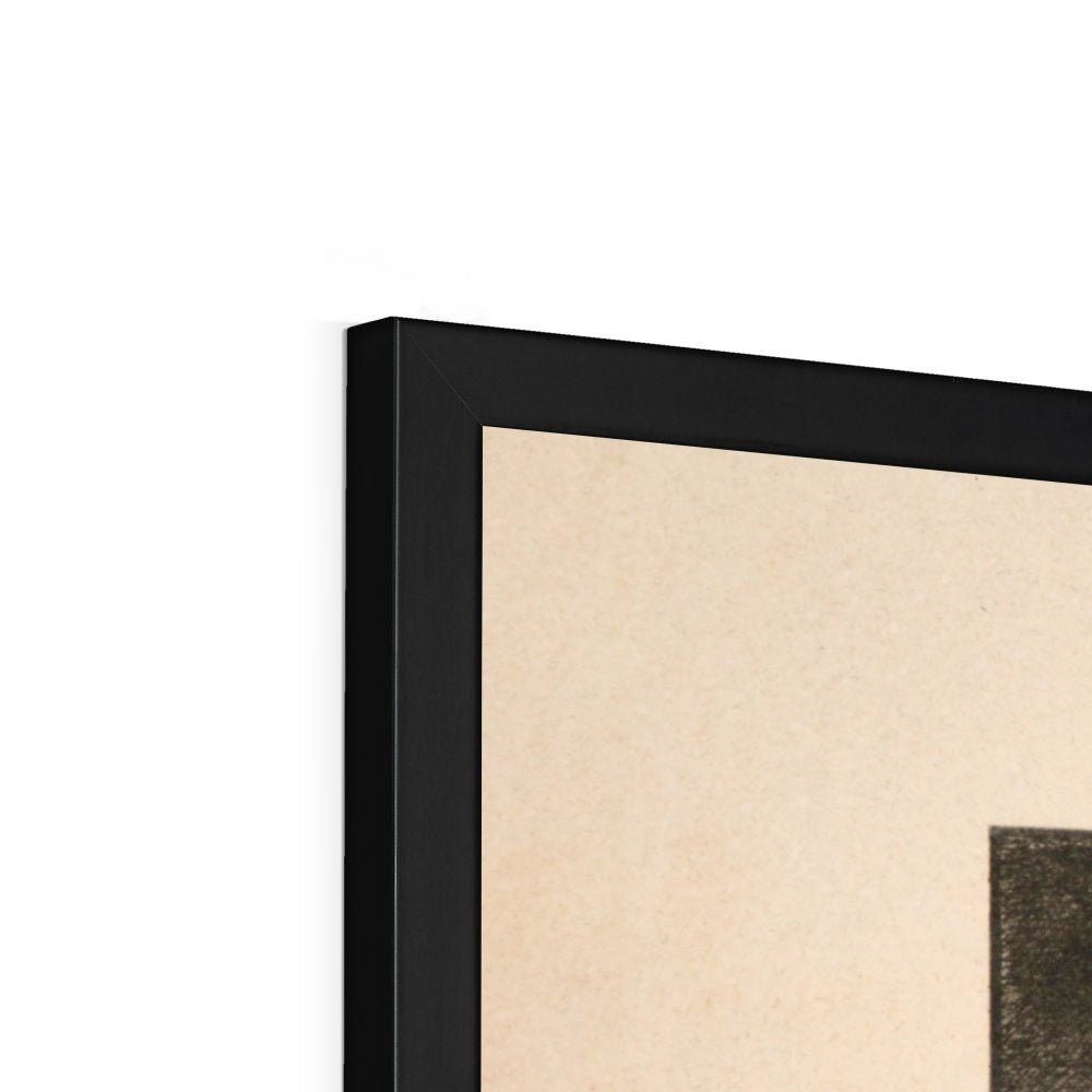 Alfred Kubin Oblivion Symbolist Surreal Vintage Surrealist Antique Gothic Occult Framed Art Print