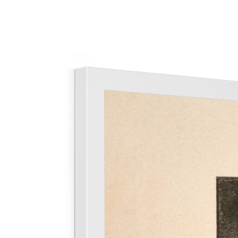 Alfred Kubin Oblivion Symbolist Surreal Vintage Surrealist Antique Gothic Occult Framed Art Print