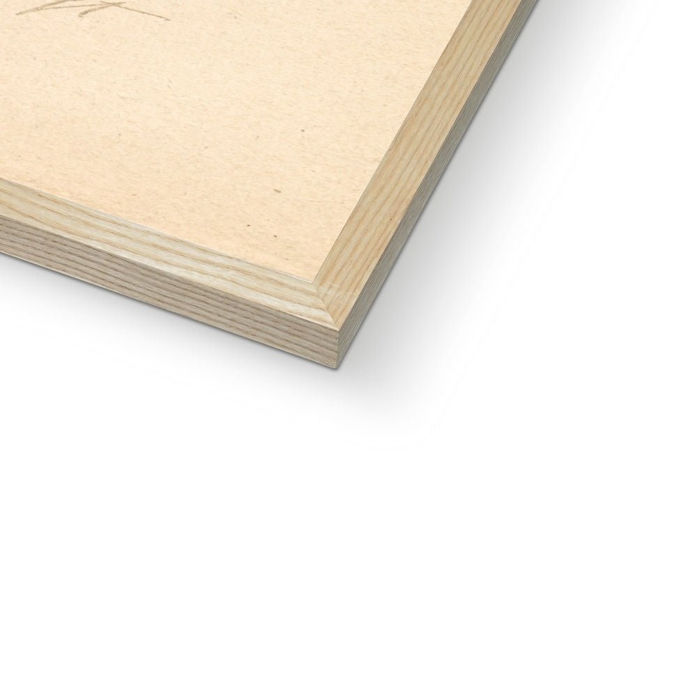 Alfred Kubin, Wissenschaft | 19th-Century Surreal Symbolist Lithograph | Grotesque Fantasy Occult Chimp Monkey Ape Framed Art Print