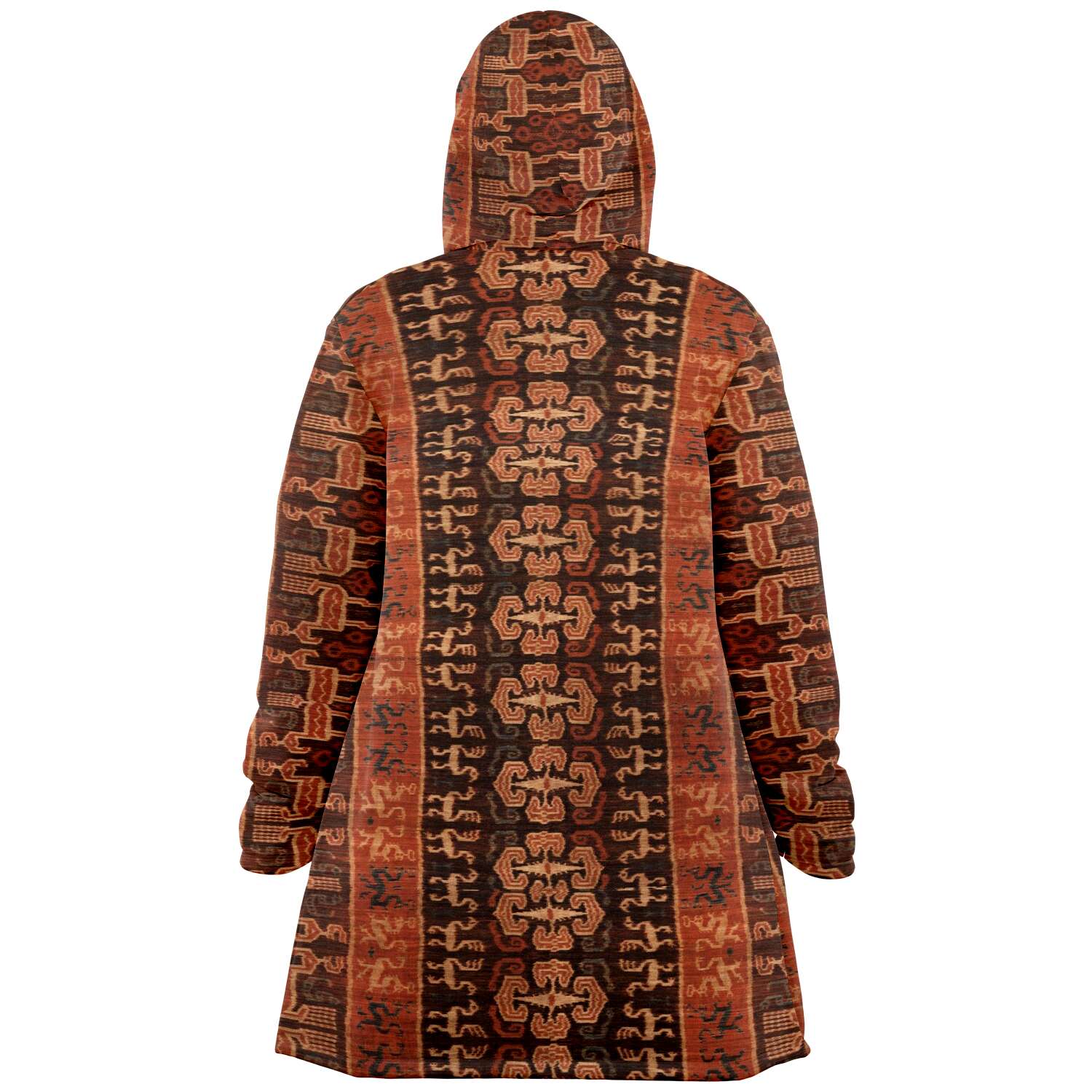 Antique Balinese Batik Unisex Dream Cloak Sacred Surreal