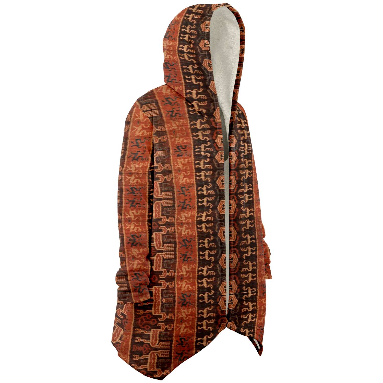 Antique Balinese Batik Unisex Dream Cloak Sacred Surreal