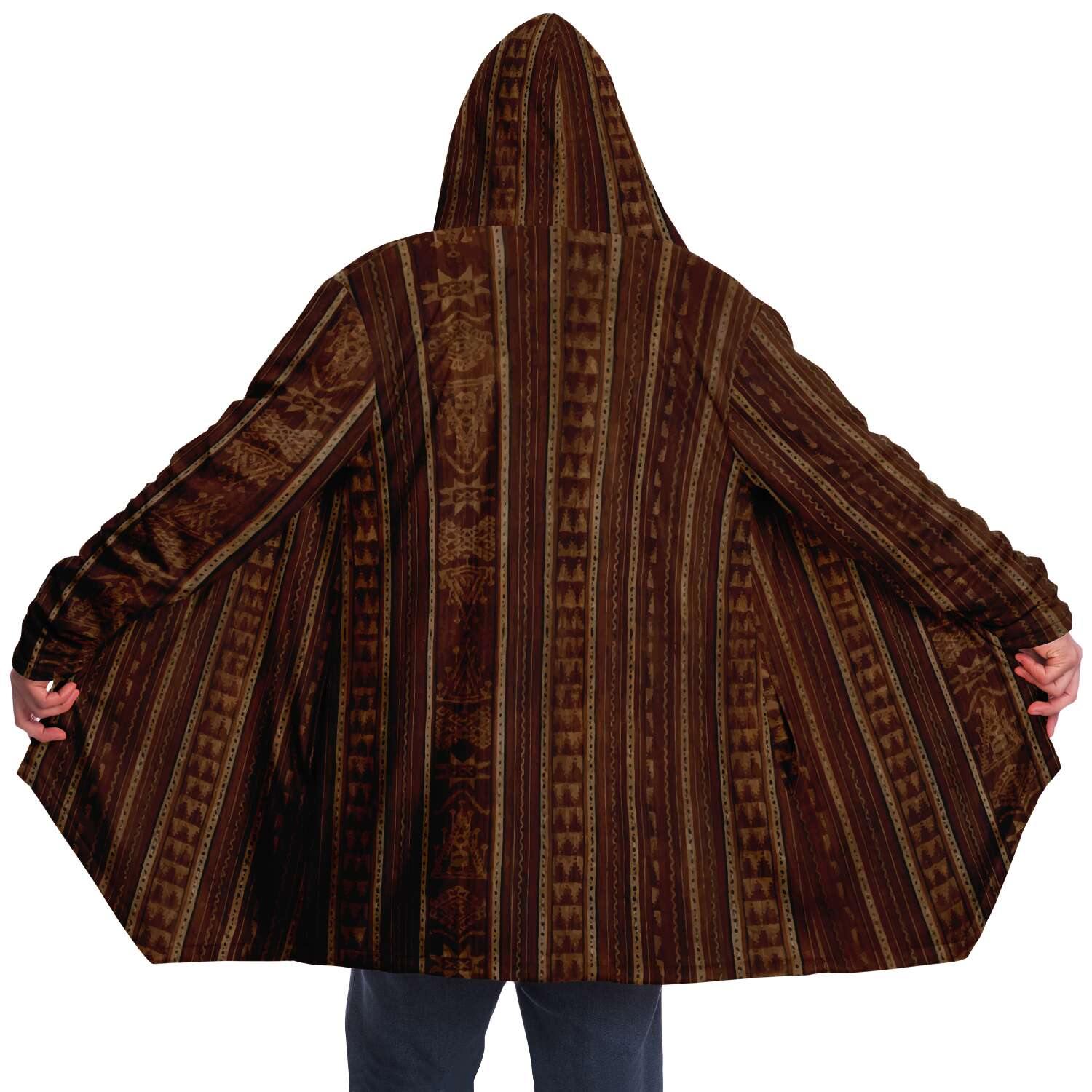 ANTIQUE INDONESIAN IKAT Unisex Dream Cloak