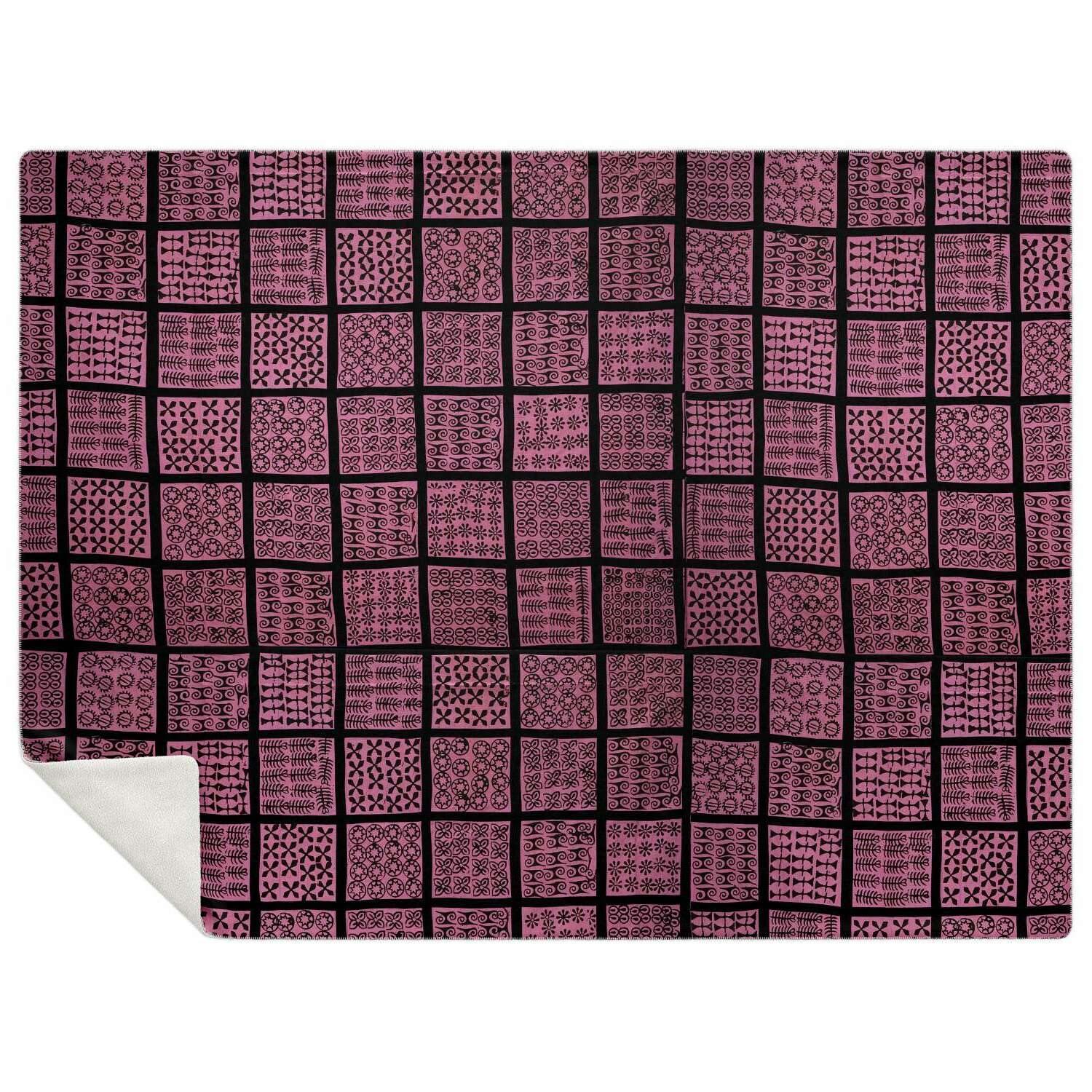 Ashante Culture Traditional Design (Ghana) | African Fleece Blanket