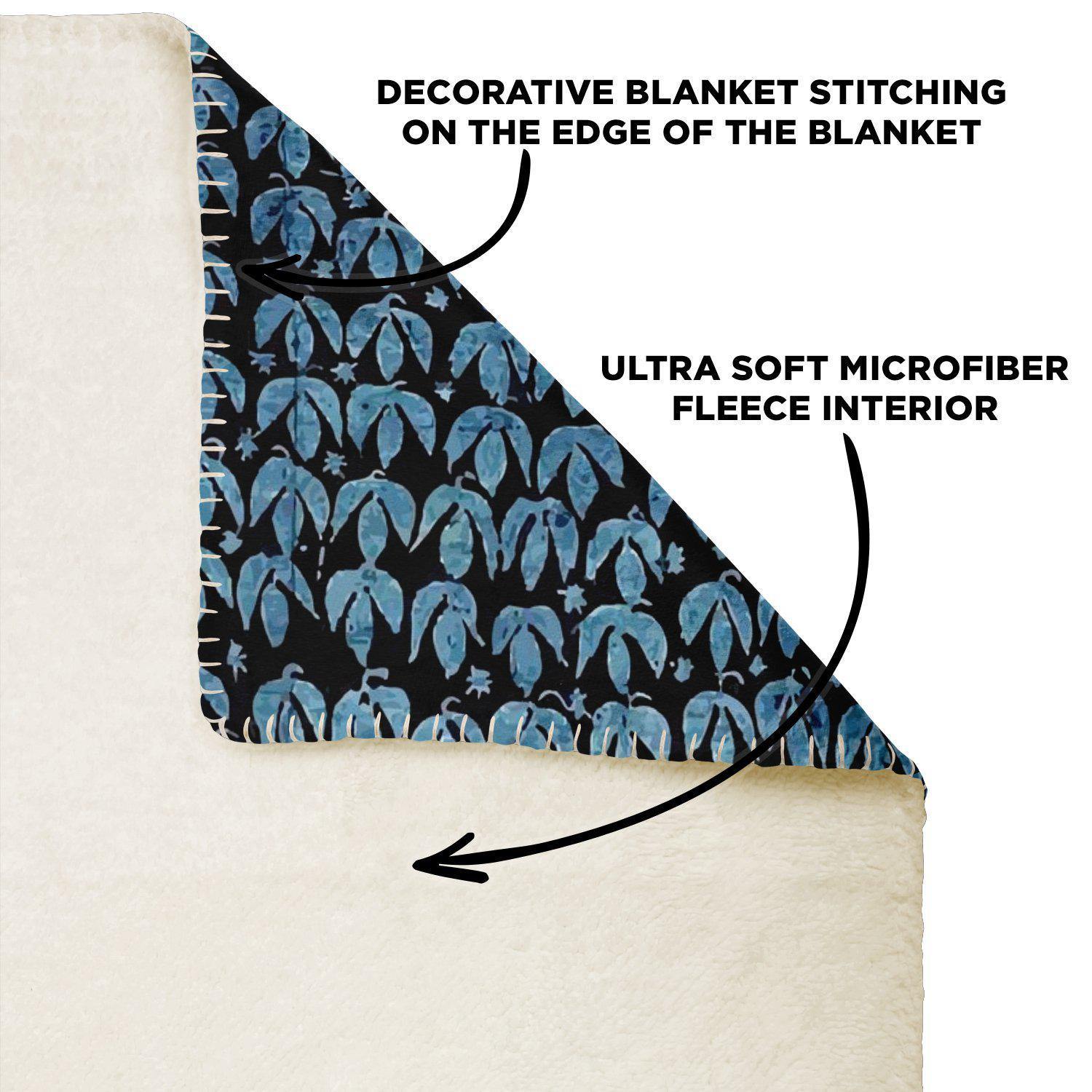 BAMANA ANTIQUE DESIGN (MALI) | African Fleece Blanket