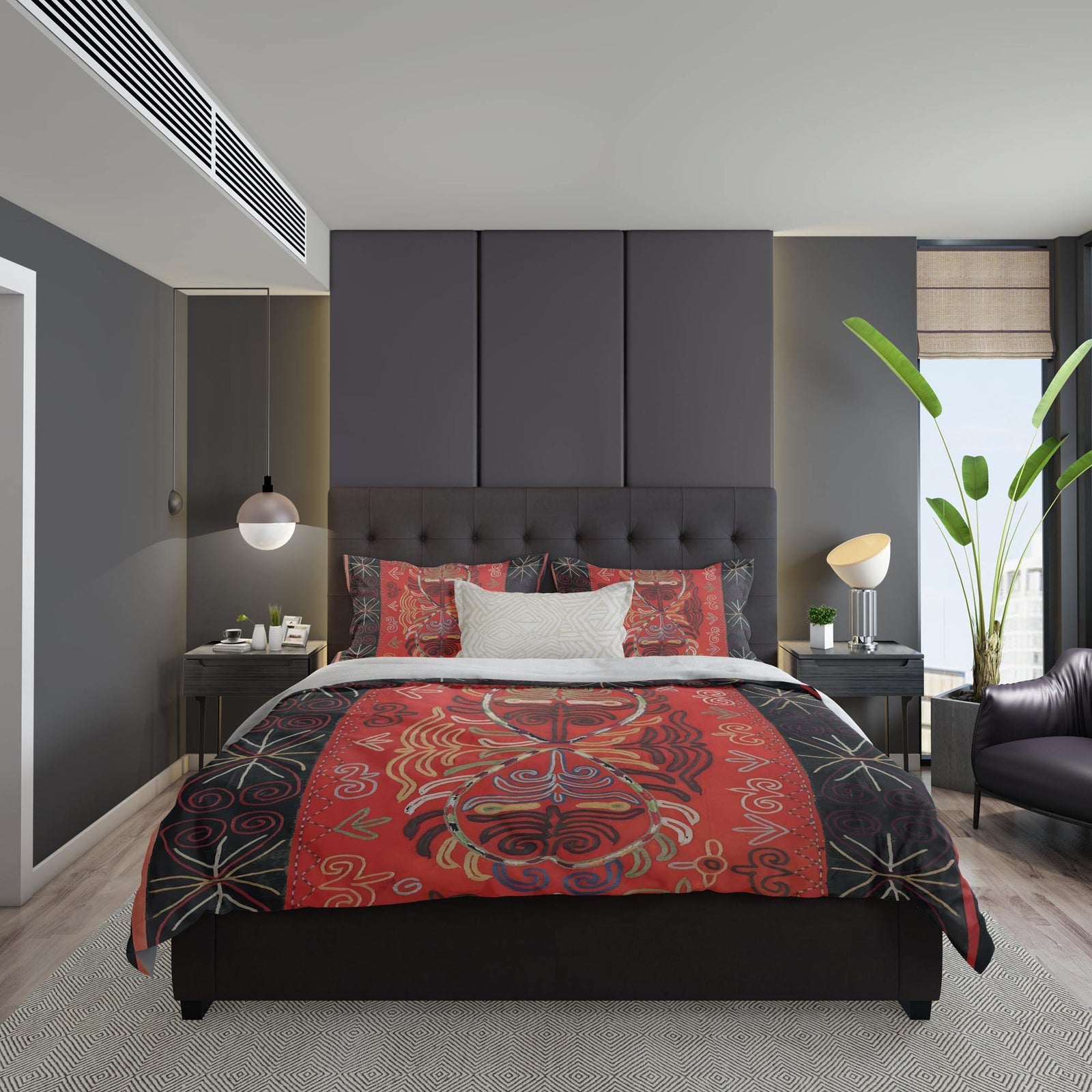 Bedding Set: 19th-Century Kyrgyz Traditional Design