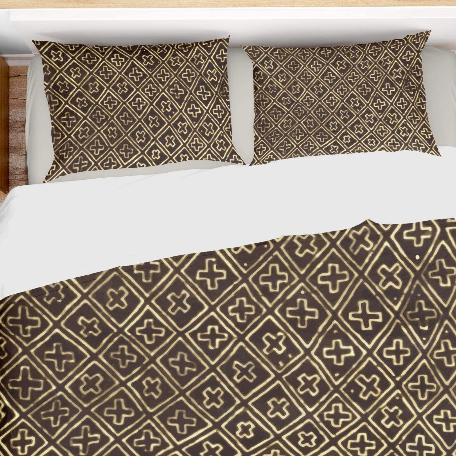 Bedding Set, Bogolan Mali African Design