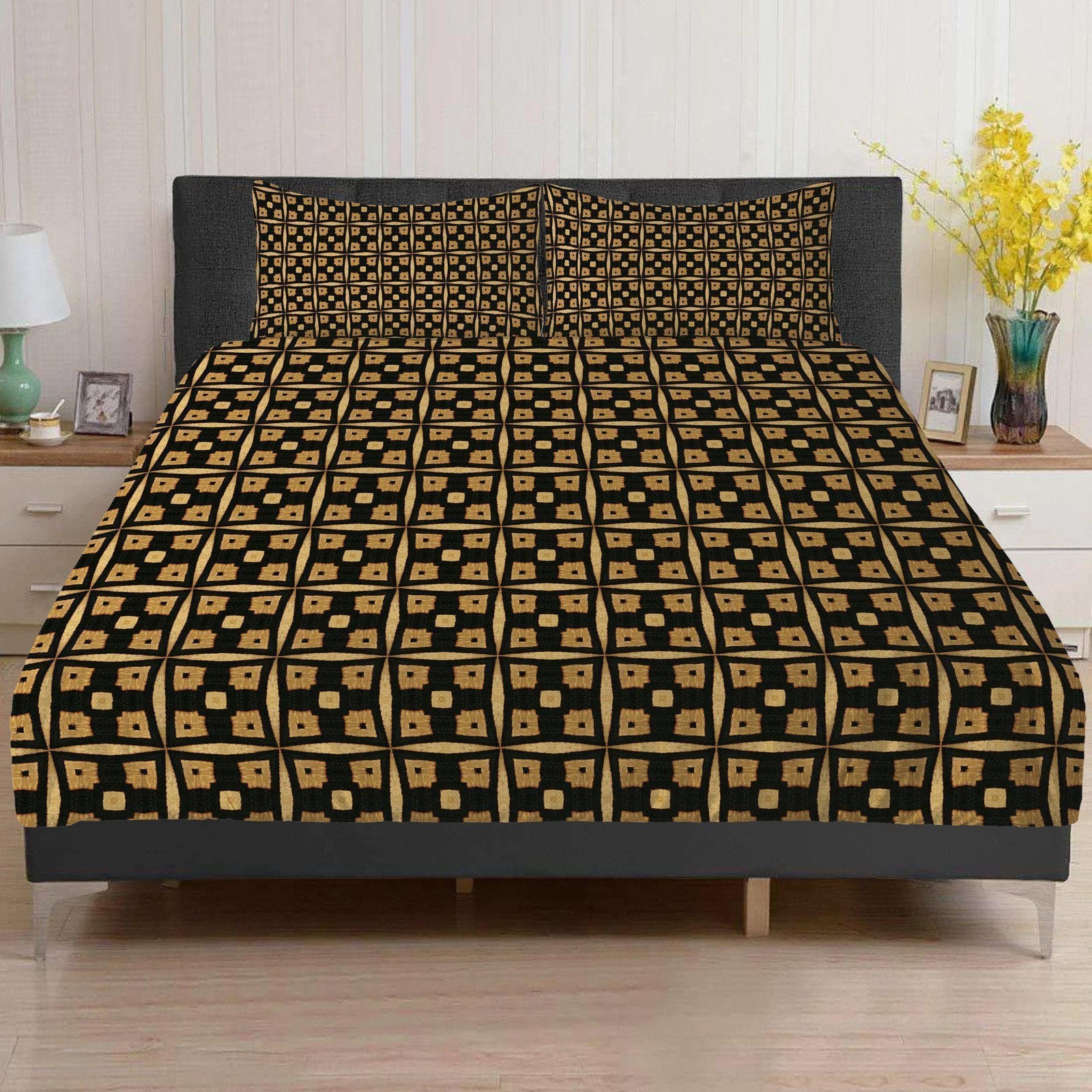 Bedding Set, Bogolan Mali African Design