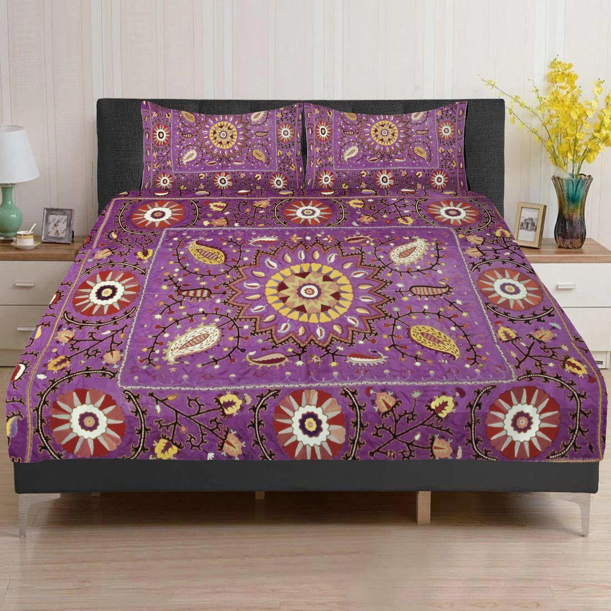 Bedding Set, Suzani Culture Tribal Design