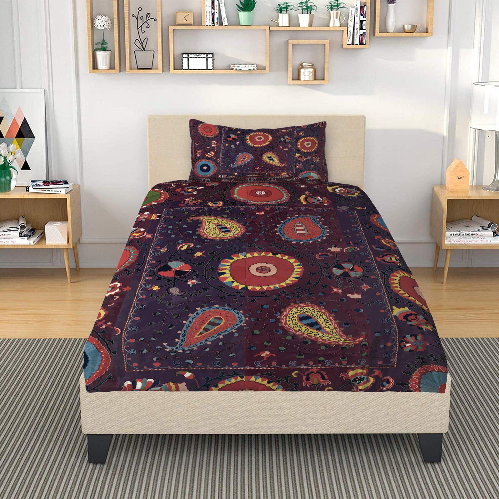 Bedding Set, Suzani Culture Tribal Design