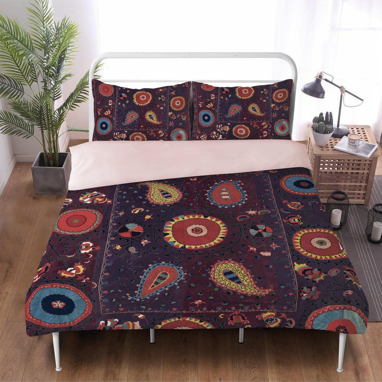Bedding Set, Suzani Culture Tribal Design