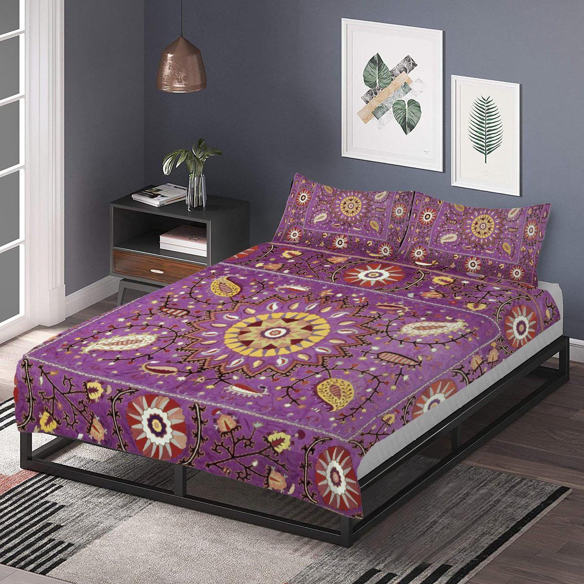 Bedding Set, Suzani Culture Tribal Design