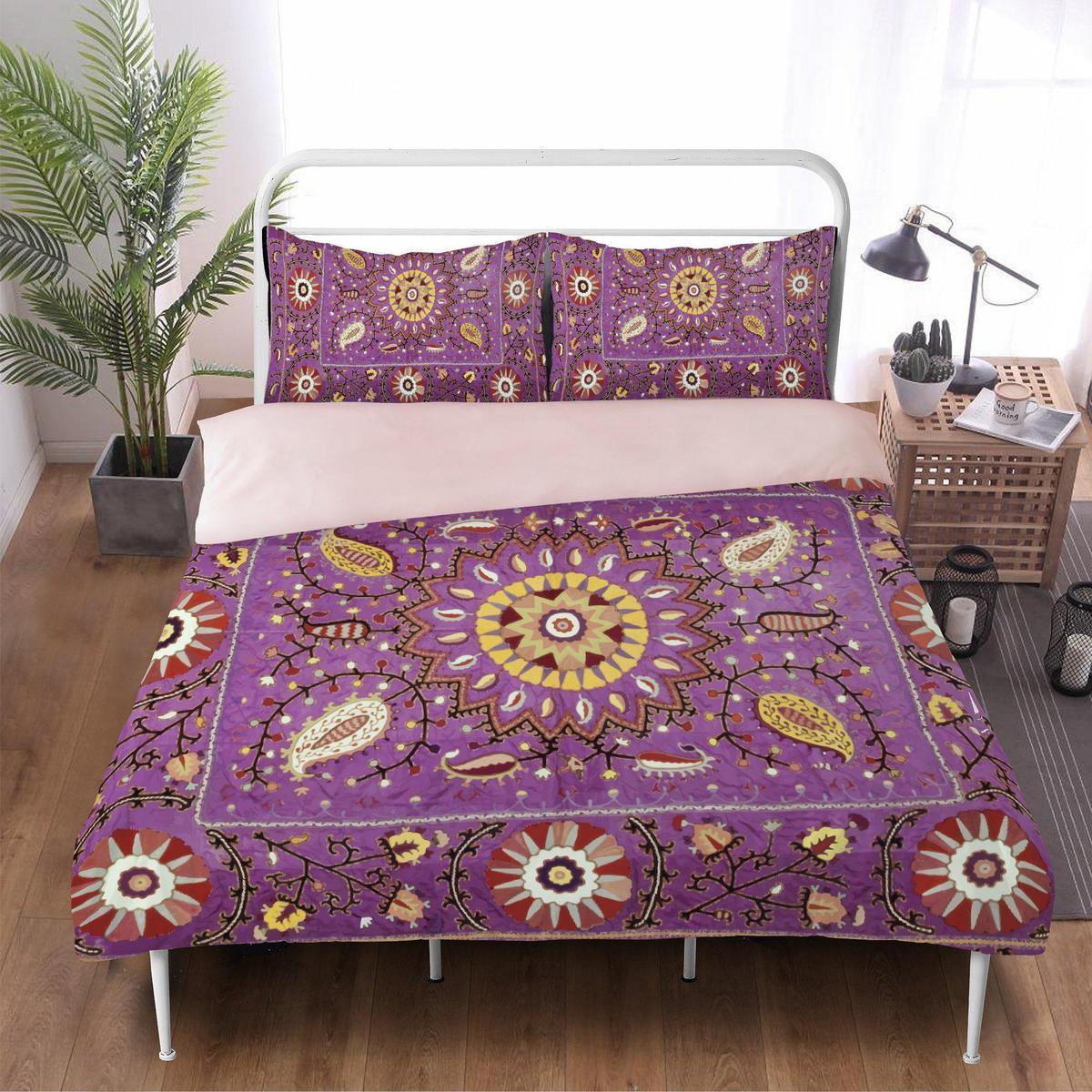 Bedding Set, Suzani Culture Tribal Design