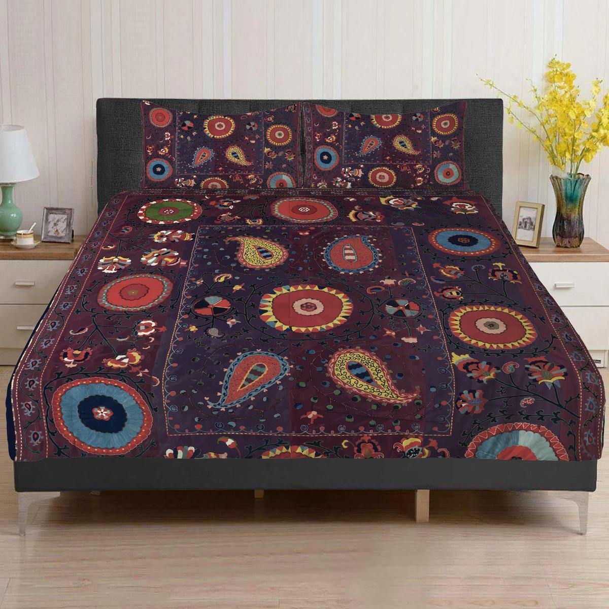 Bedding Set, Suzani Culture Tribal Design
