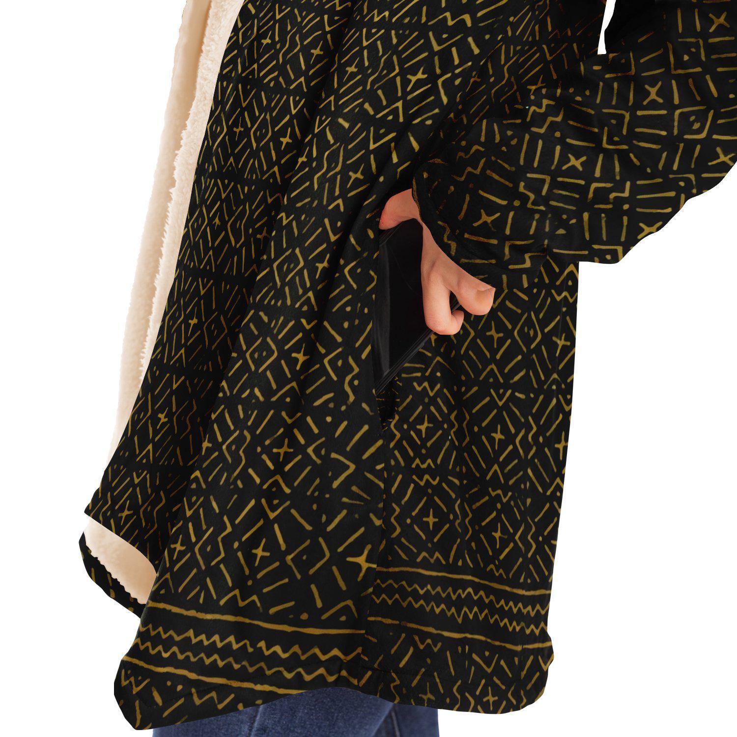 Bogolan (Mali) Tribal Unisex Traditional Spiritual Ritual Dream Cloak