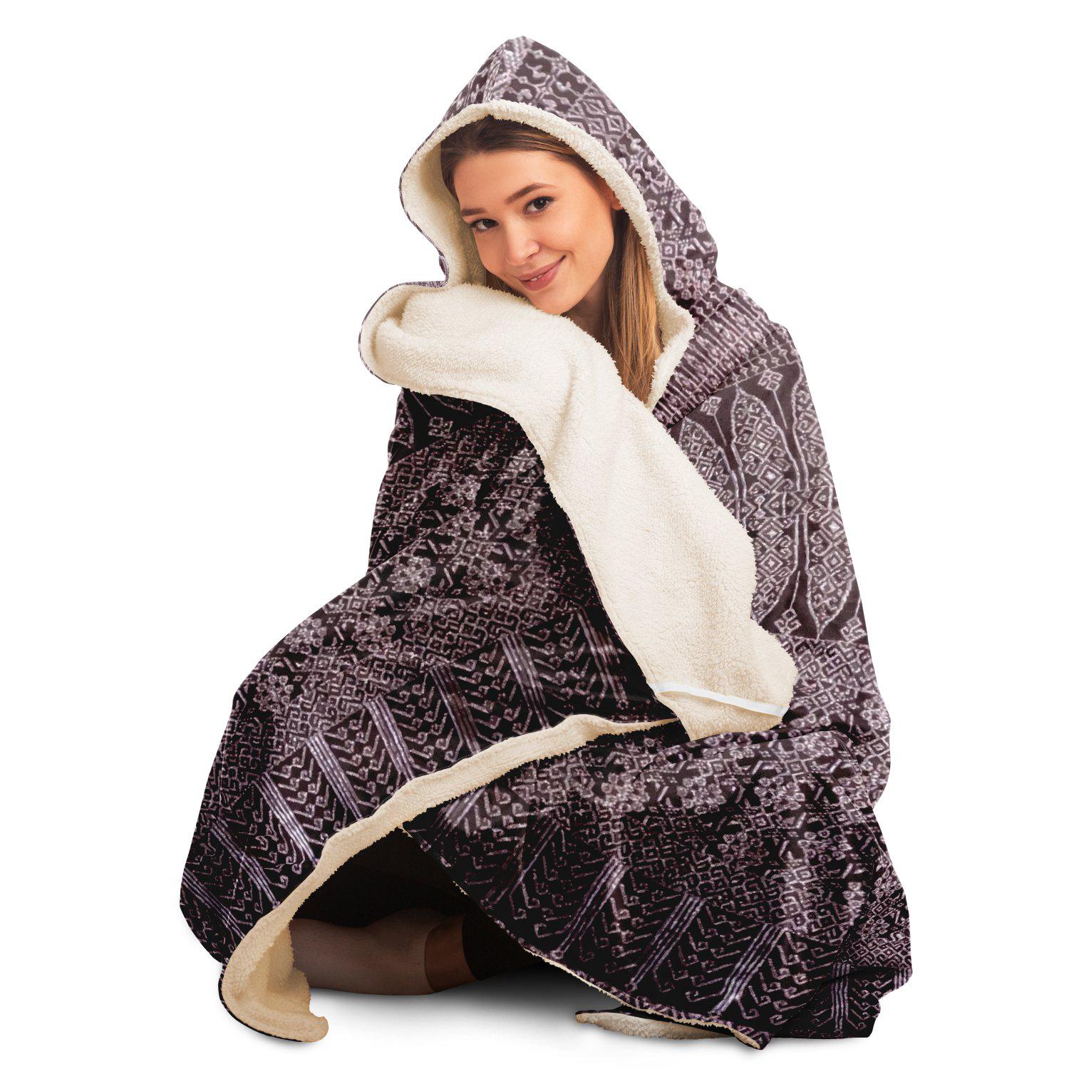 Byzantine Contemporary Hooded Blanket Design