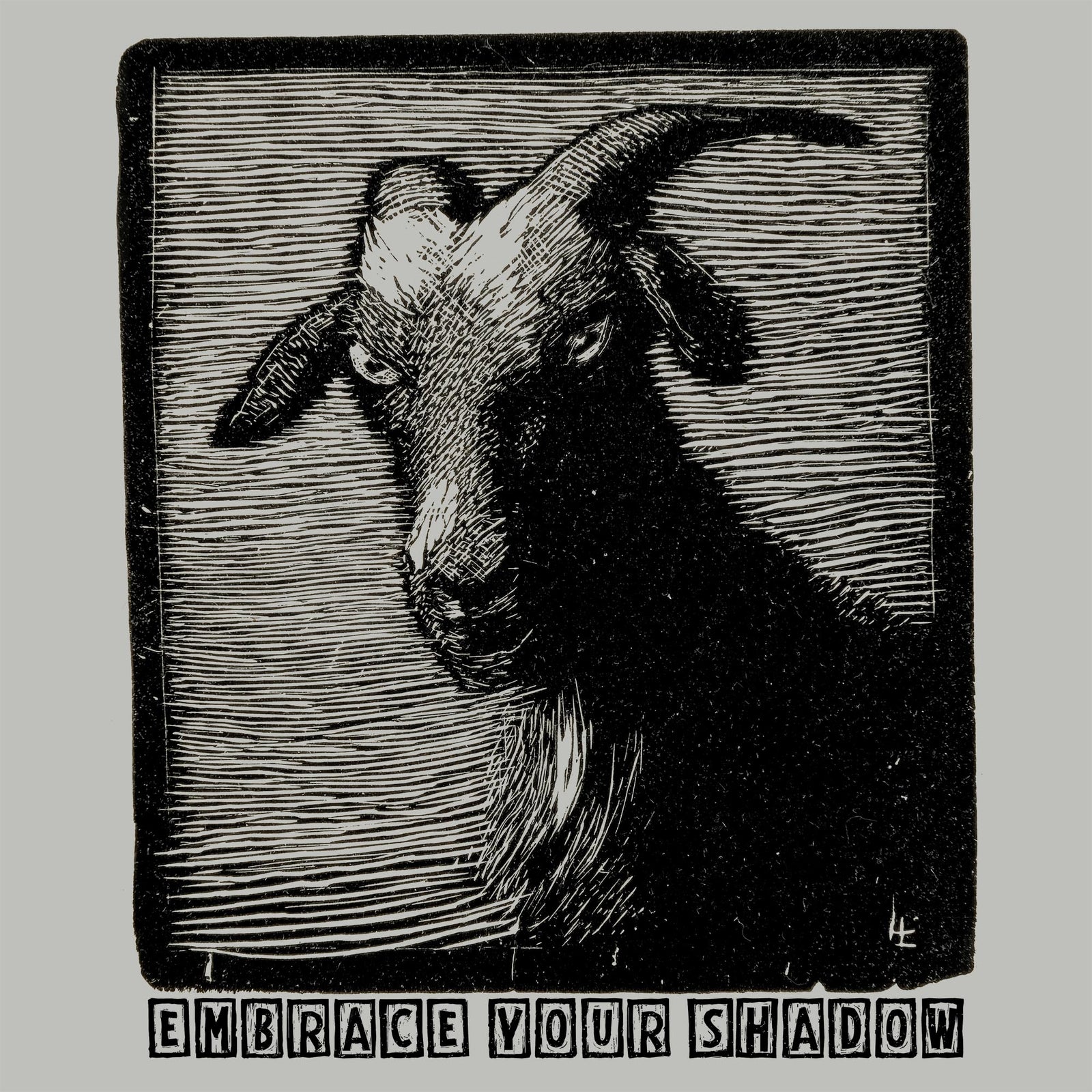 Embrace Your Shadow Goat | Jungian Unconscious | Emotion, Desires, Balance Graphic Art T-Shirt