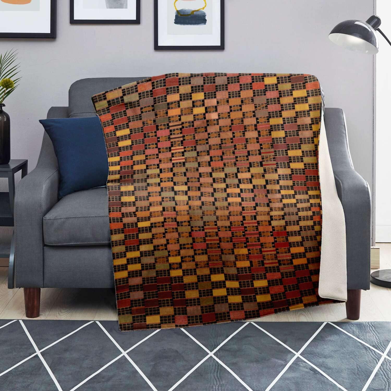 EWE CULTURE TRADITIONAL DESIGN | Sherpa Fleece Blanket