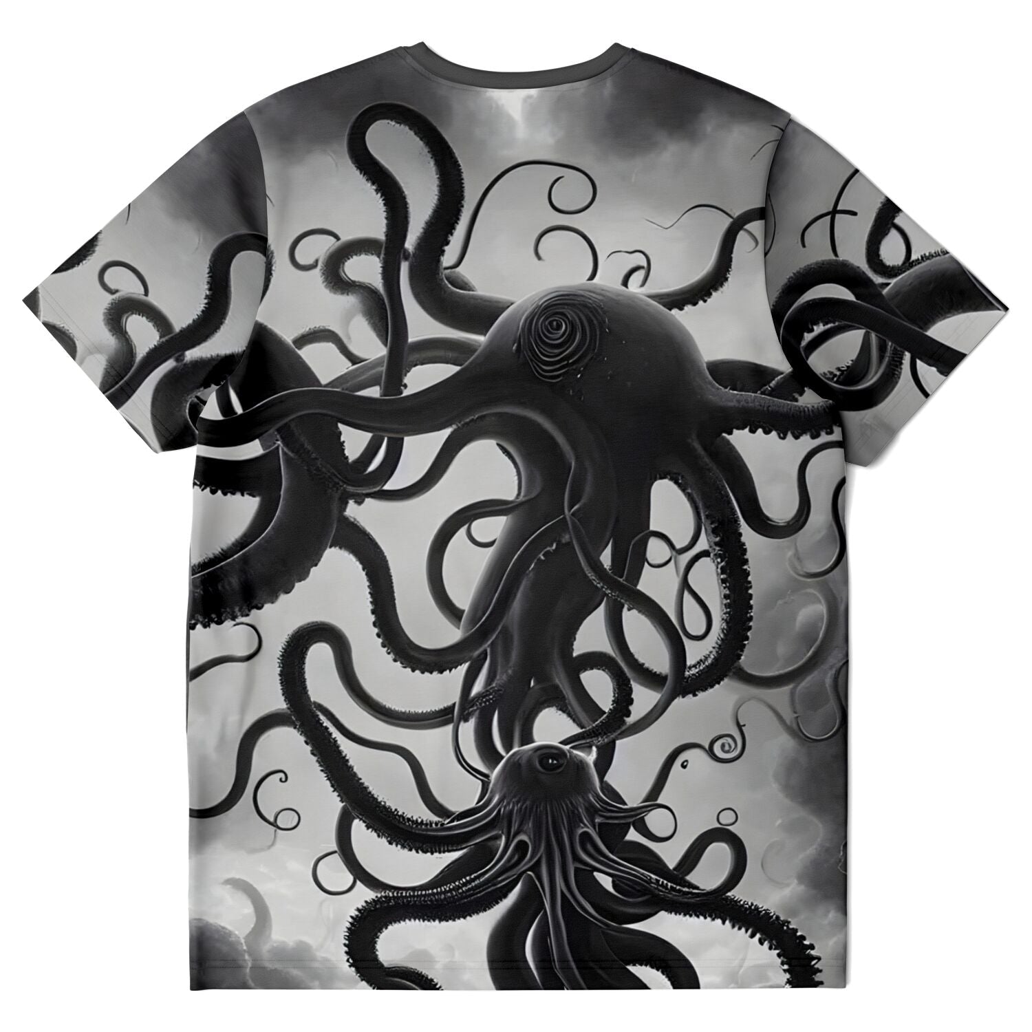Extraterrestrial Octopus Original Art | Alien Invasion, War of the Worlds | Lovecraft Cthulhu | Surreal Art T-Shirt