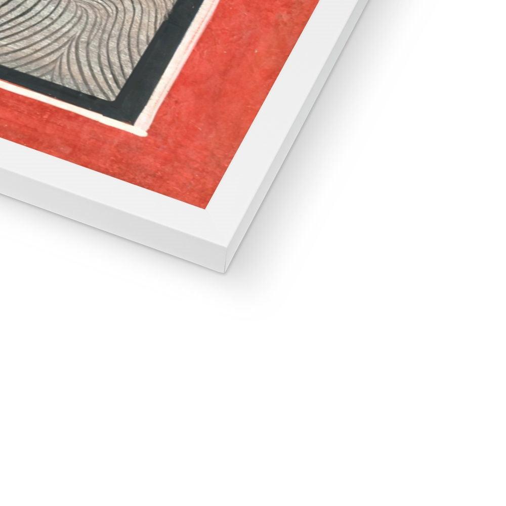 Framed Durga, Parvati, Chandi Divine Mother | The Devi Mahatmya Battles Demons Framed Art Print