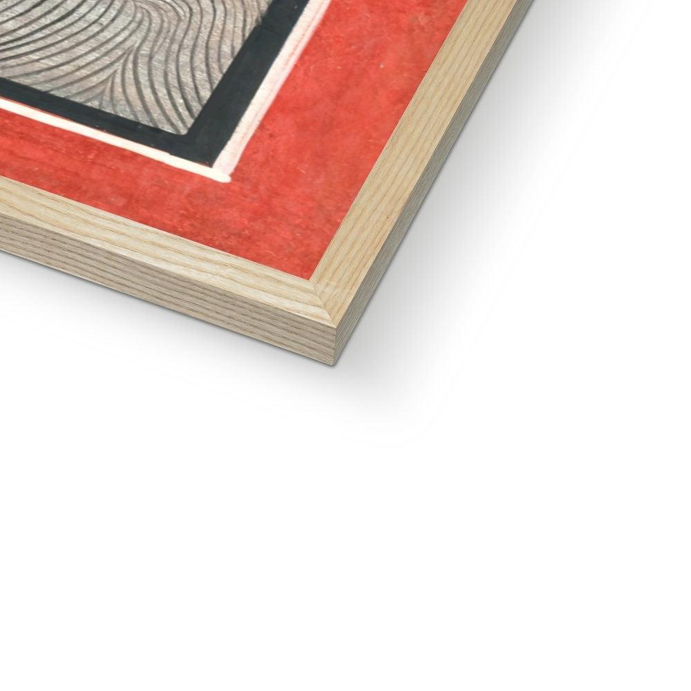 Framed Durga, Parvati, Chandi Divine Mother | The Devi Mahatmya Battles Demons Framed Art Print