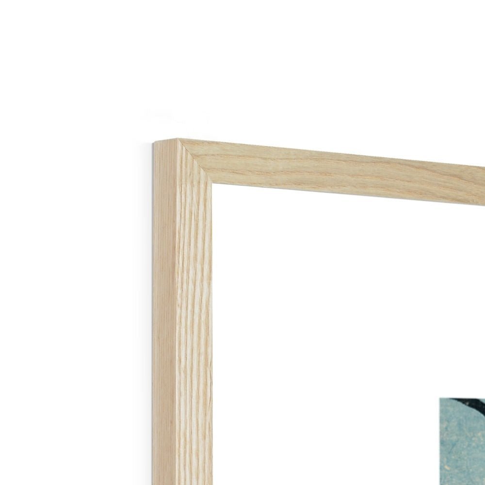 Framed Jiraiya Print, Samurai Warrior, Fights the Sorcerer Orochimaru | Utawgawa Kuniyoshi Toad Frog Art, Framed Art Print