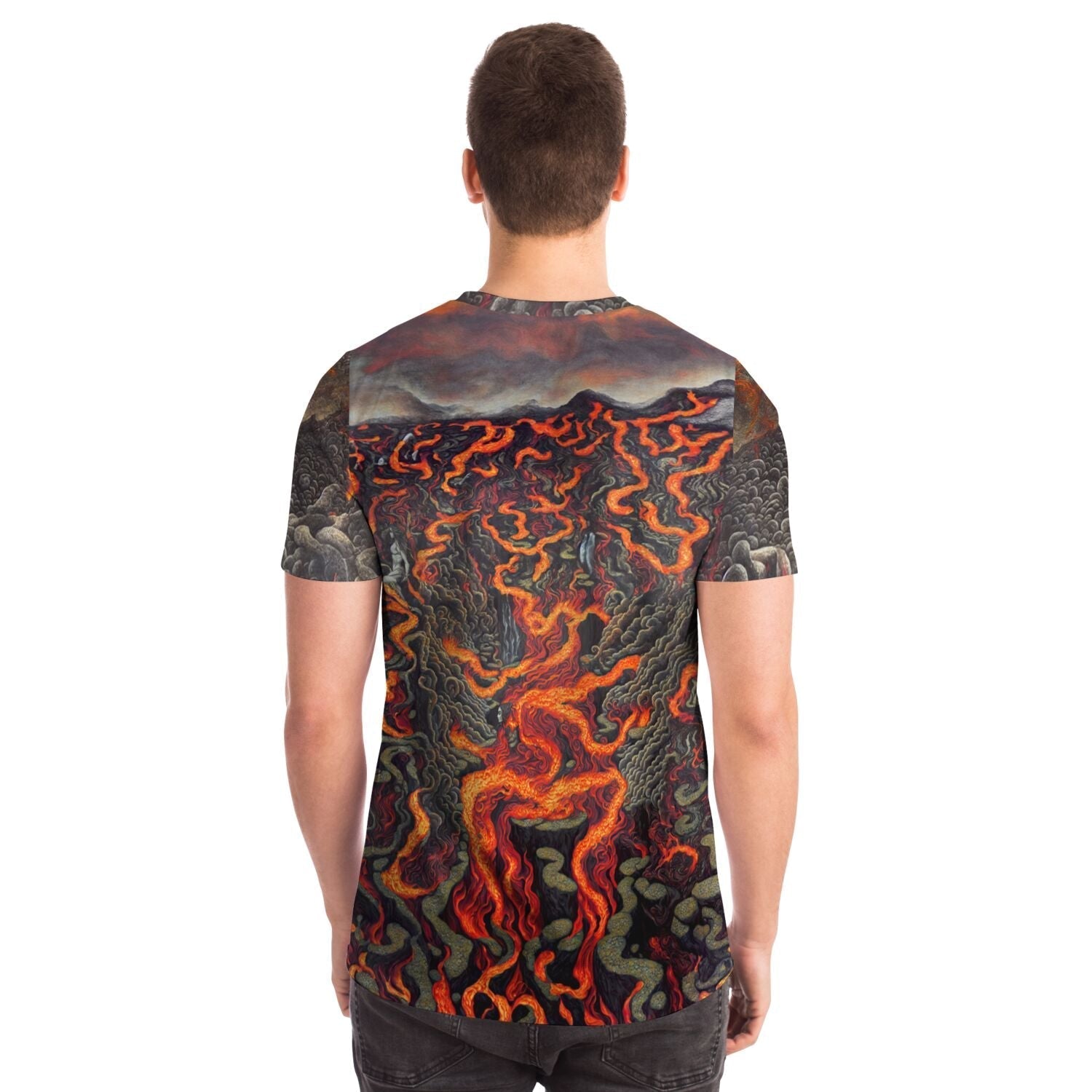 Gaia: Elemental Goddess of Earth, Wind, Fire, Water | Mother Earth, Born out of Chaos | Empowered Woman, James Lovelock Graphic Art T-Shirt