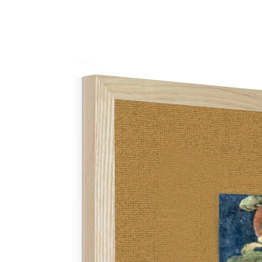 Green Tara (Khadiravani) Tibetan Thangka Buddhist Mythology (Kuan Guan Yin) Antique Dharma Tantra Vintage Buddha Framed Art Print