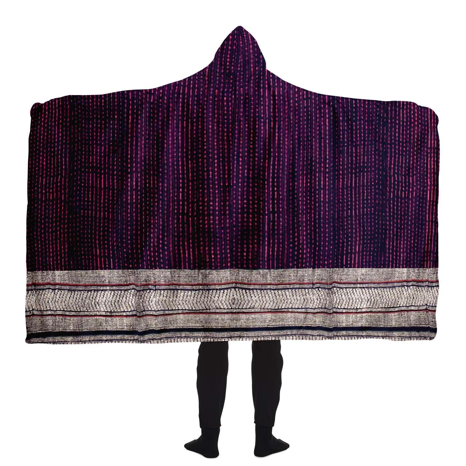 Hooded Blanket, Laos Traditional Textile Design