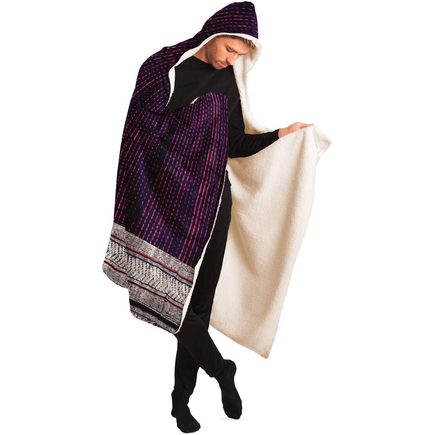 Hooded Blanket, Laos Traditional Textile Design