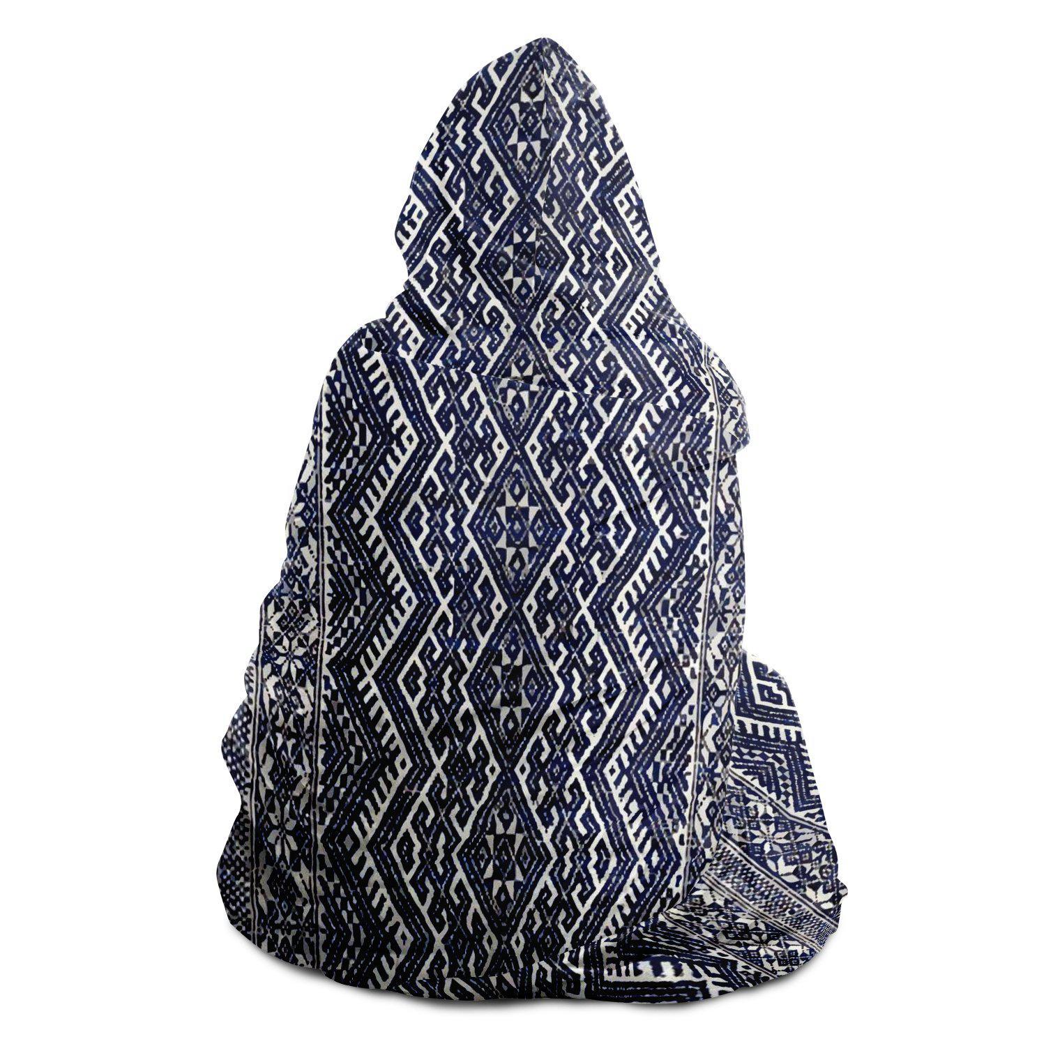Hooded Blanket, Miao Culture Antique, Traditional Design