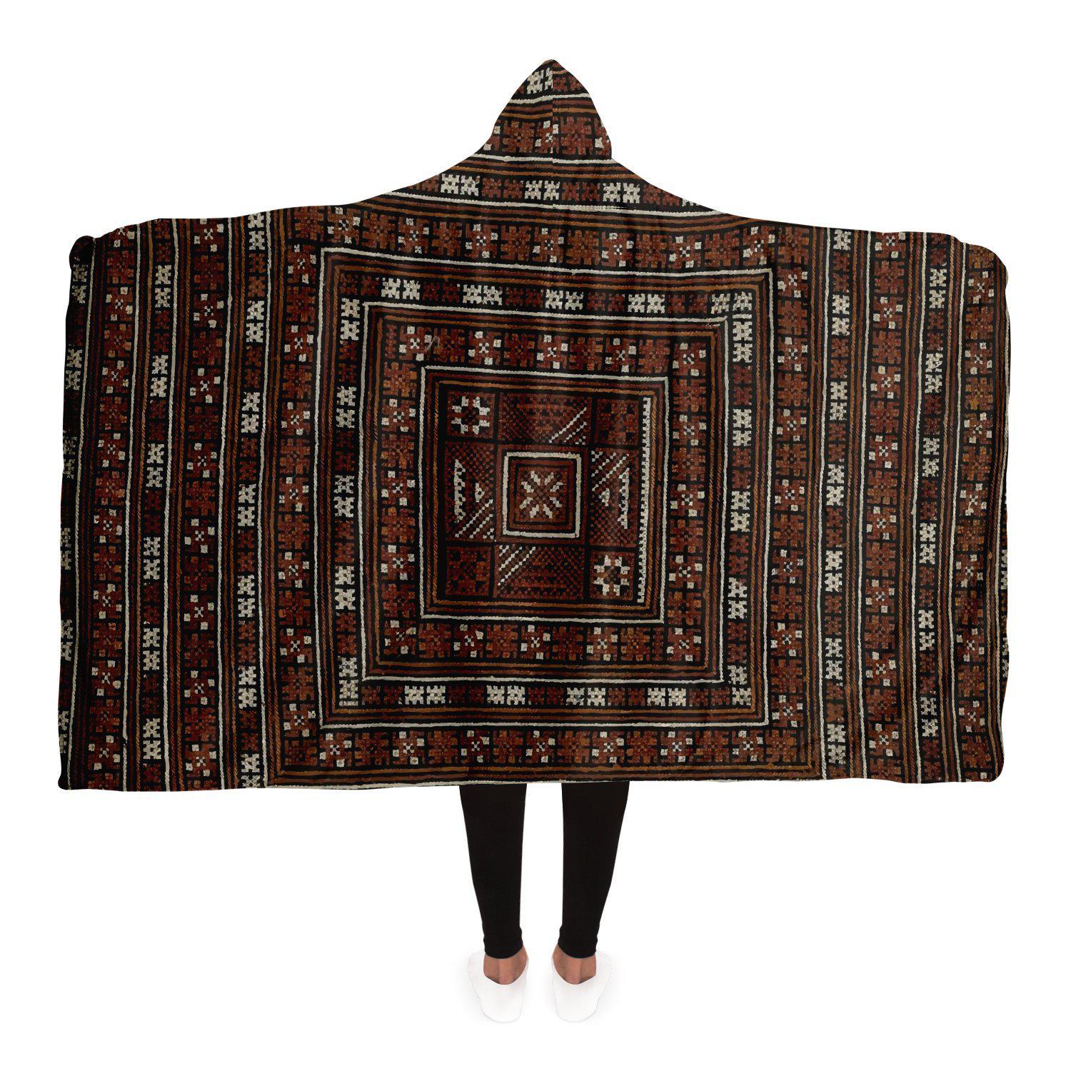 Hooded Blanket, Miao Culture Antique, Traditional Design