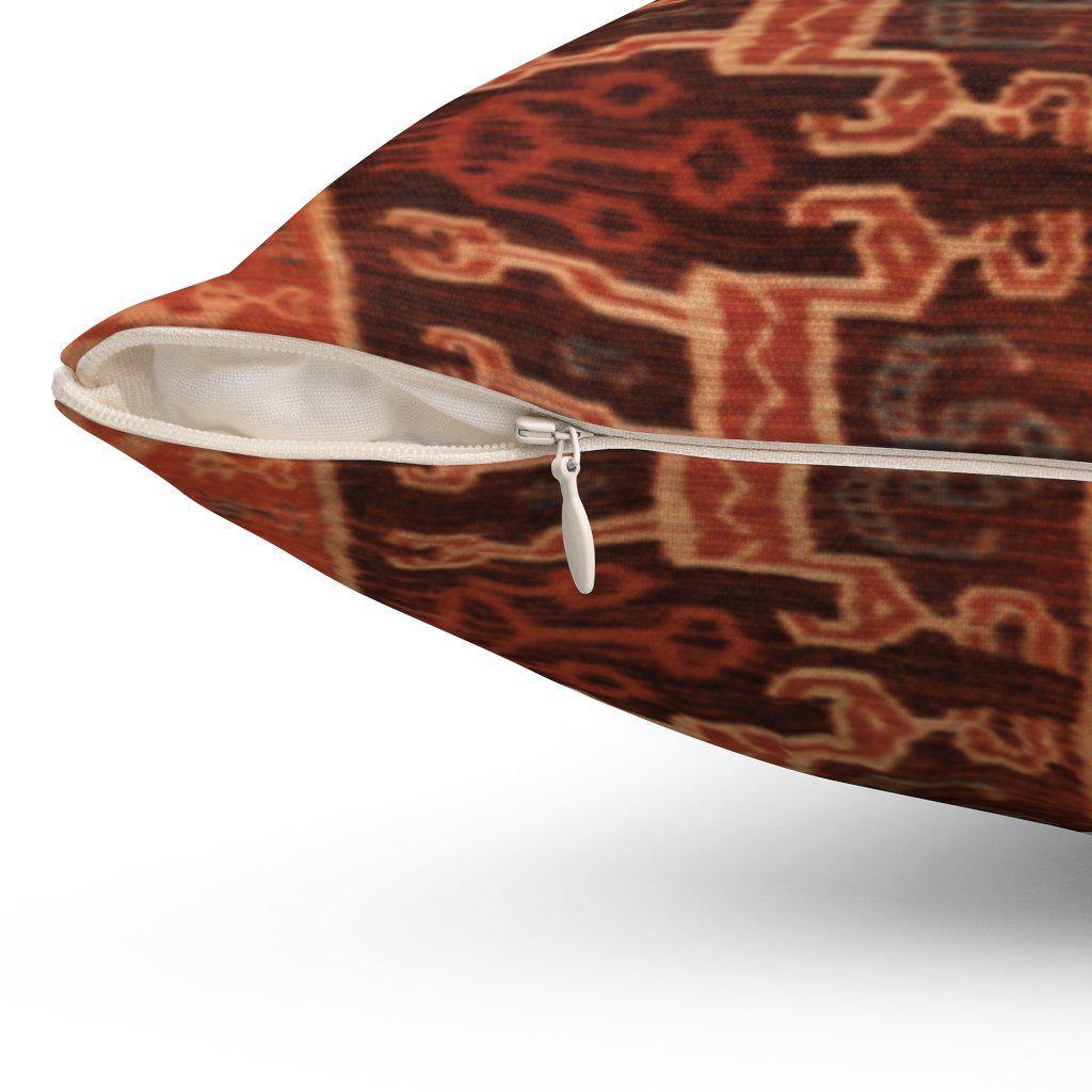 Indonesian Ikat-Inspired Tribal Pillow | Various Sizes