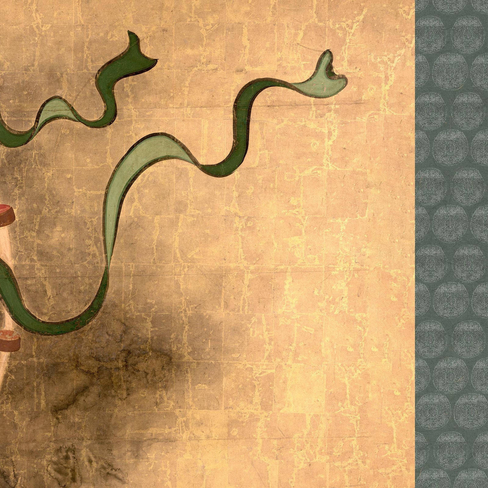 Japanese Thunder God Raijin | Classic Shinto Mythology and Japan Framed Art Print