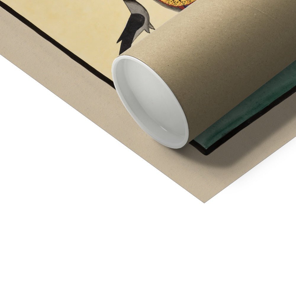 Kali Ma Goddess Wall Art, 1800s. India, Calcutta, Kalighat painting, Hindu Mythology | 19th-Century Fine Art Print