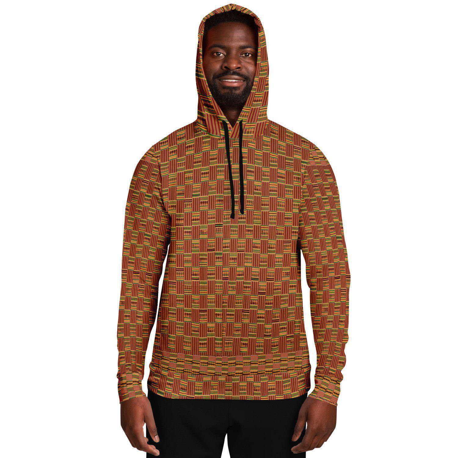 Kente Cloth Inspired (Ghana) | Unisex Tribal Hoodie