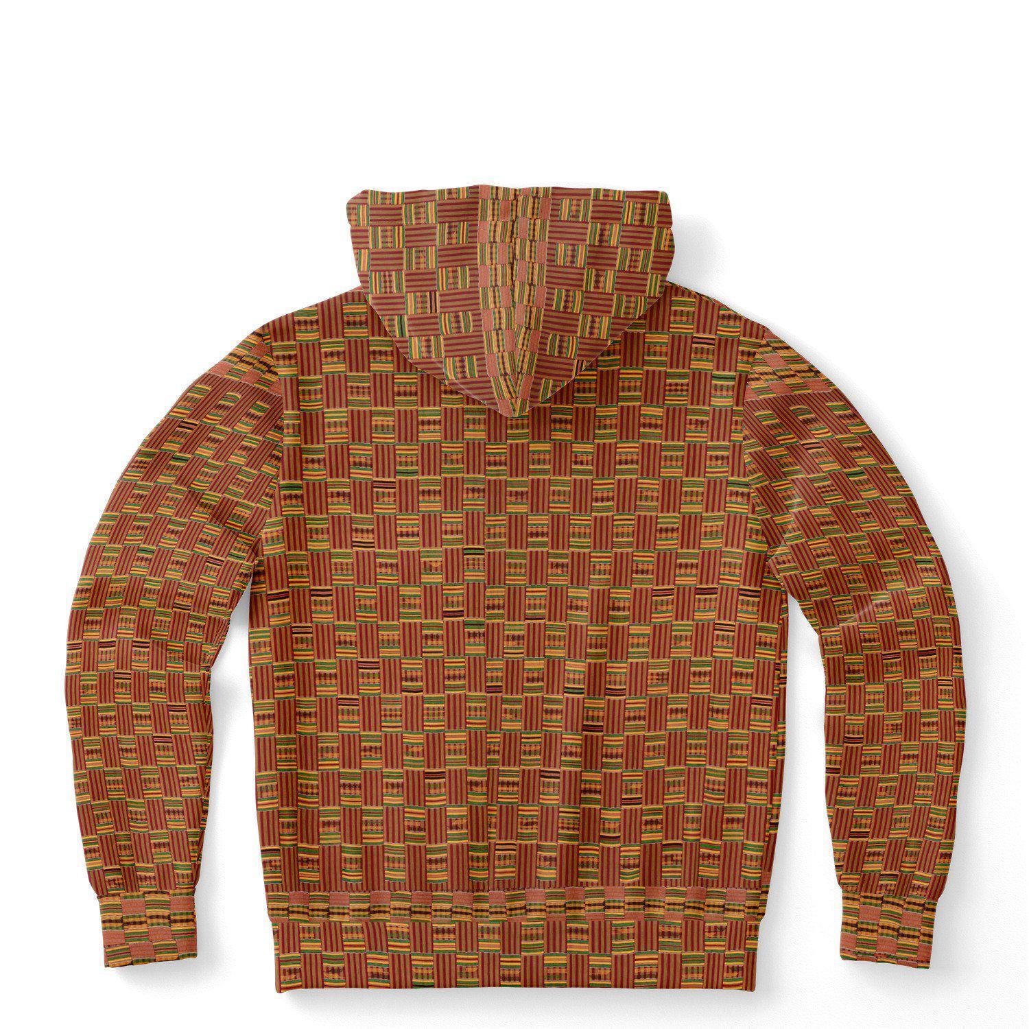 Kente Cloth Inspired (Ghana) | Unisex Tribal Hoodie