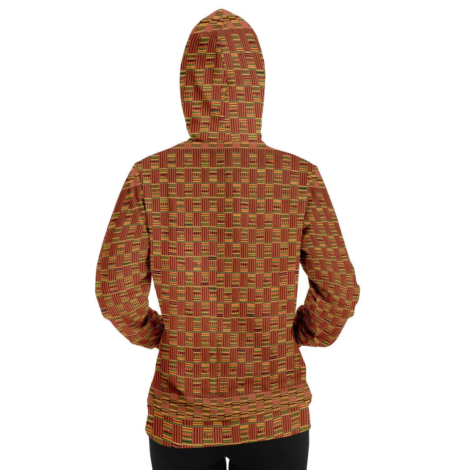 Kente Cloth Inspired (Ghana) | Unisex Tribal Hoodie