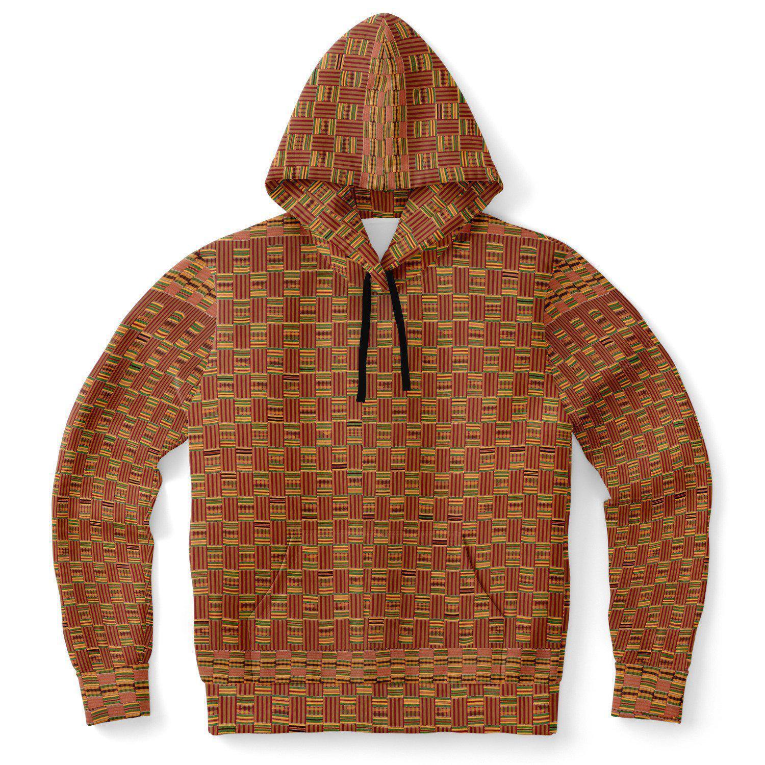 Kente Cloth Inspired (Ghana) | Unisex Tribal Hoodie