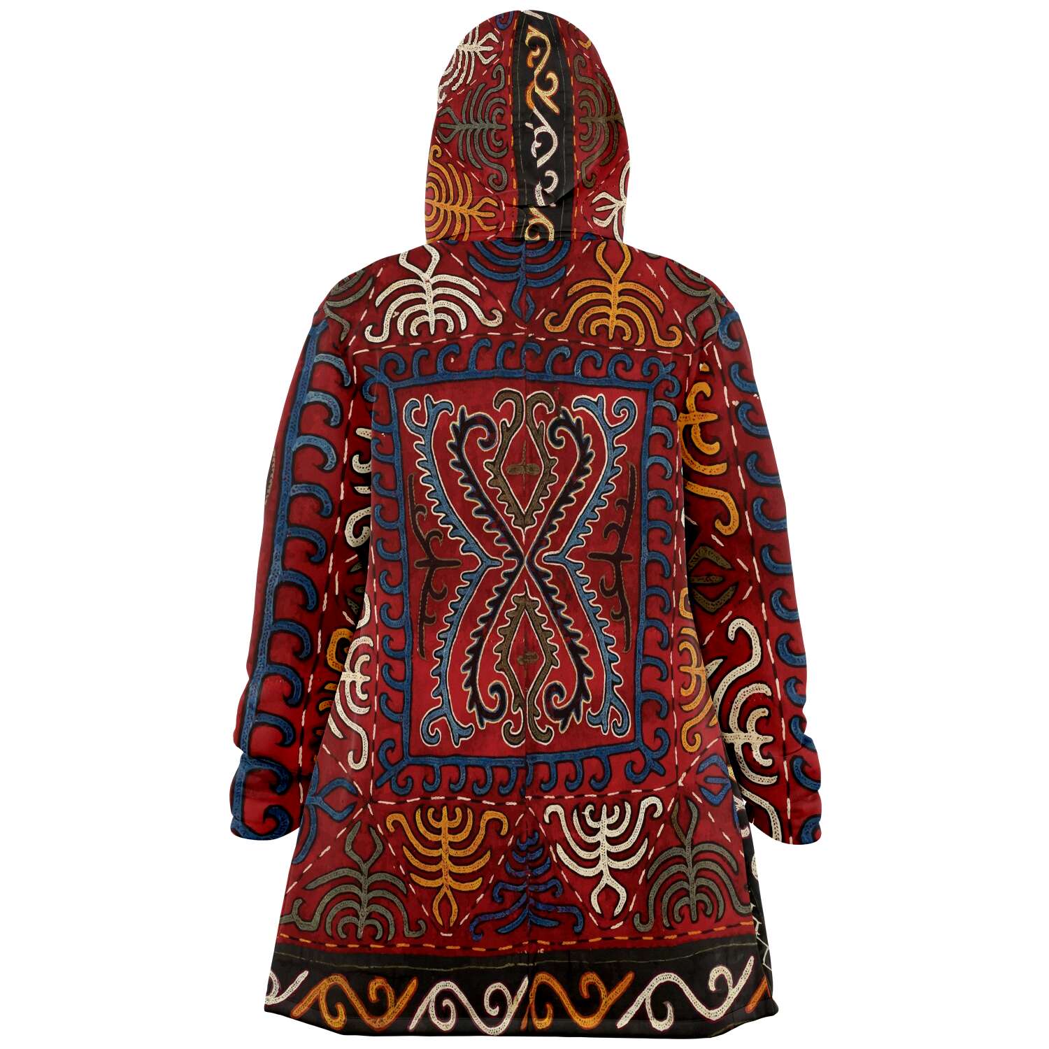 Kyrgyz Traditional Design (Central Asia) Tribal Modern Dream Cloak