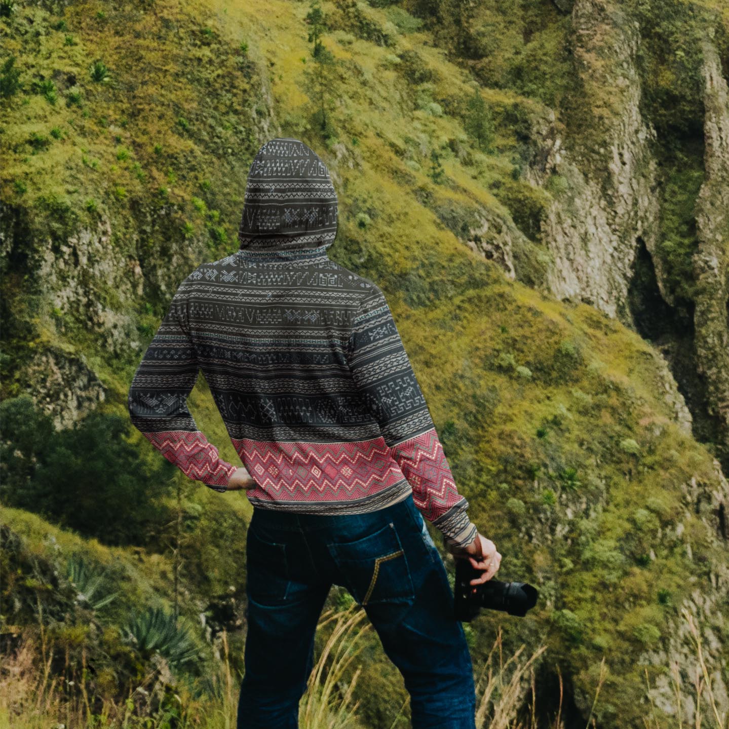 Li Tribe Traditional | Unisex Tribal Hoodie