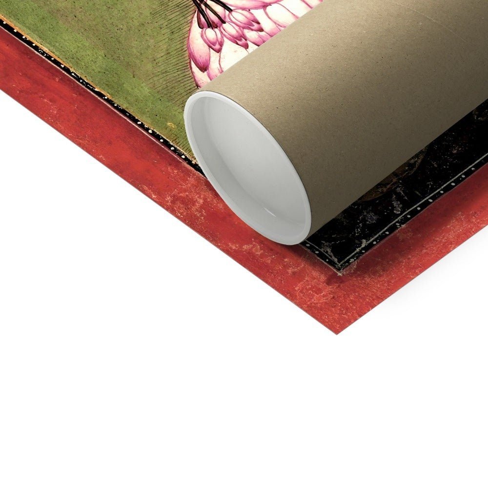 Lotus Clad Radha and Krishna | Hindu Devotional Bhakti Art | Yoga Art | Rishi Siddhi Hindu Mythology | Meditation Divine Love Fine Art Print