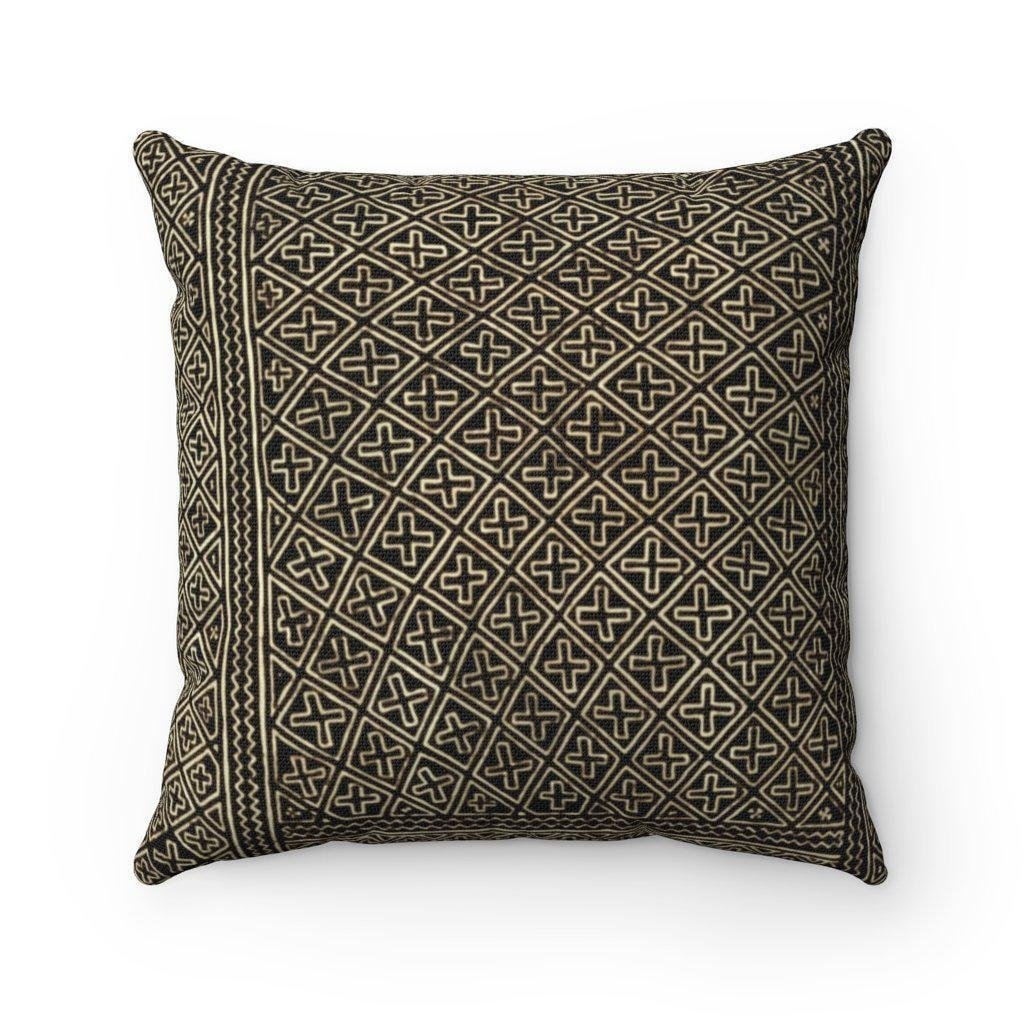 Mali-Mudcloth Inspired African Tribal Pillow Kilim Kuba Batik Ethnic Boho Pillow Antique Vintage Textile