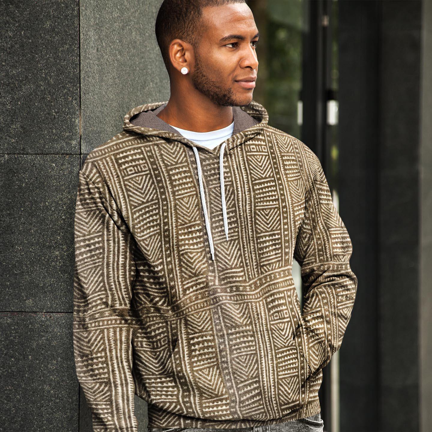 Mali Mudcloth Traditional | Unisex Tribal Hoodie