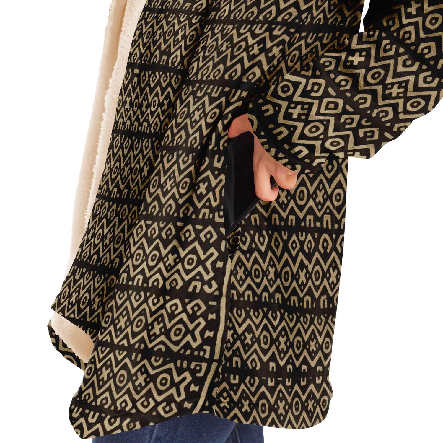 MALI MUDCLOTH Unisex Dream Cloak