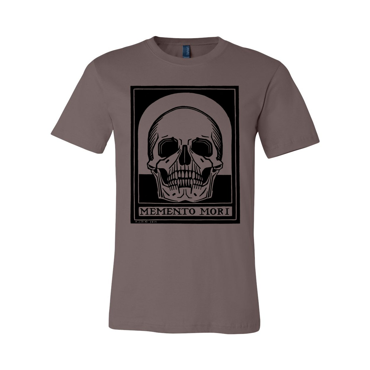 Memento Mori Skull Shirt | Dark Art Occult Gothic Skeleton | Dark Academia Cottagegore Vintage Graphic Art T-Shirt