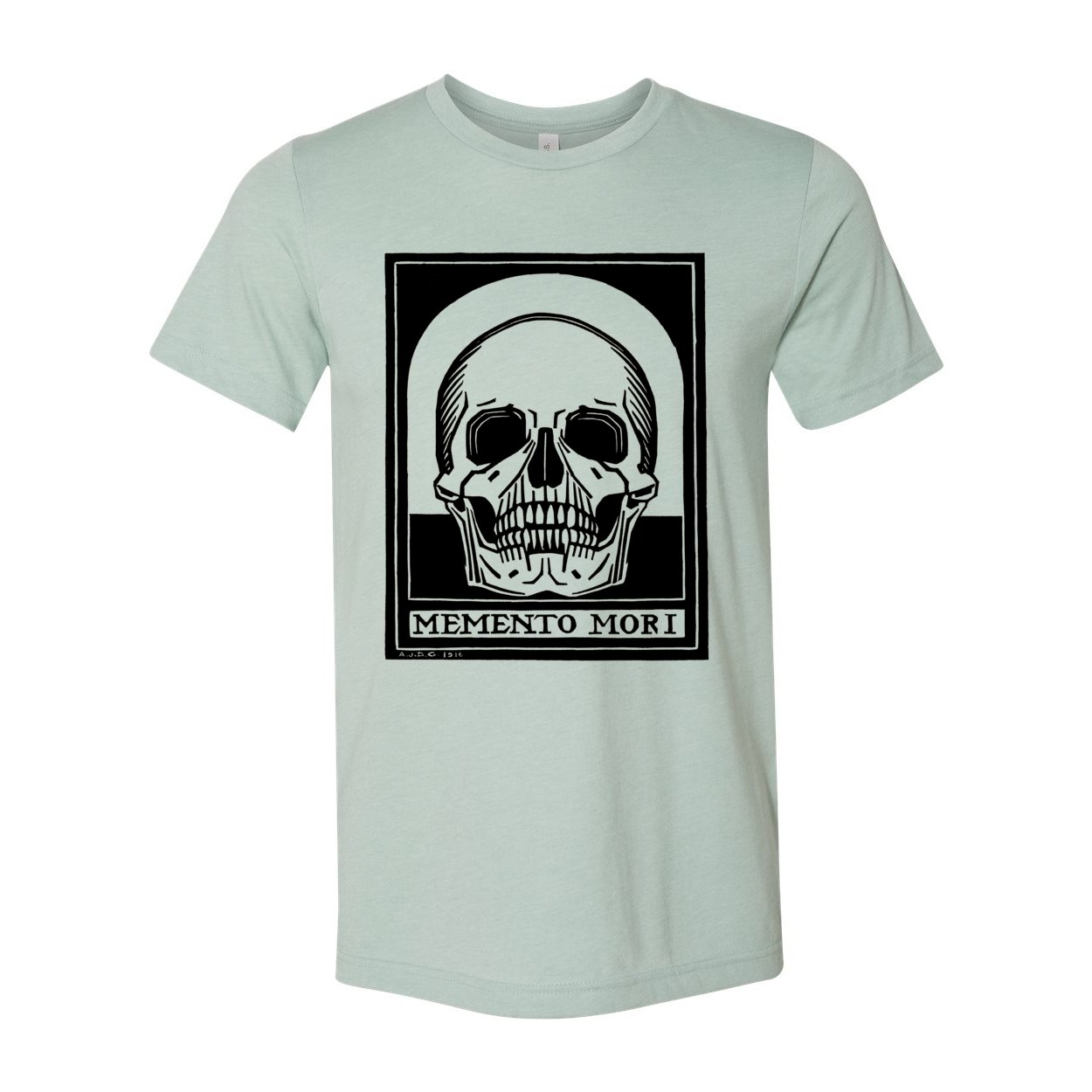 Memento Mori Skull Shirt | Dark Art Occult Gothic Skeleton | Dark Academia Cottagegore Vintage Graphic Art T-Shirt