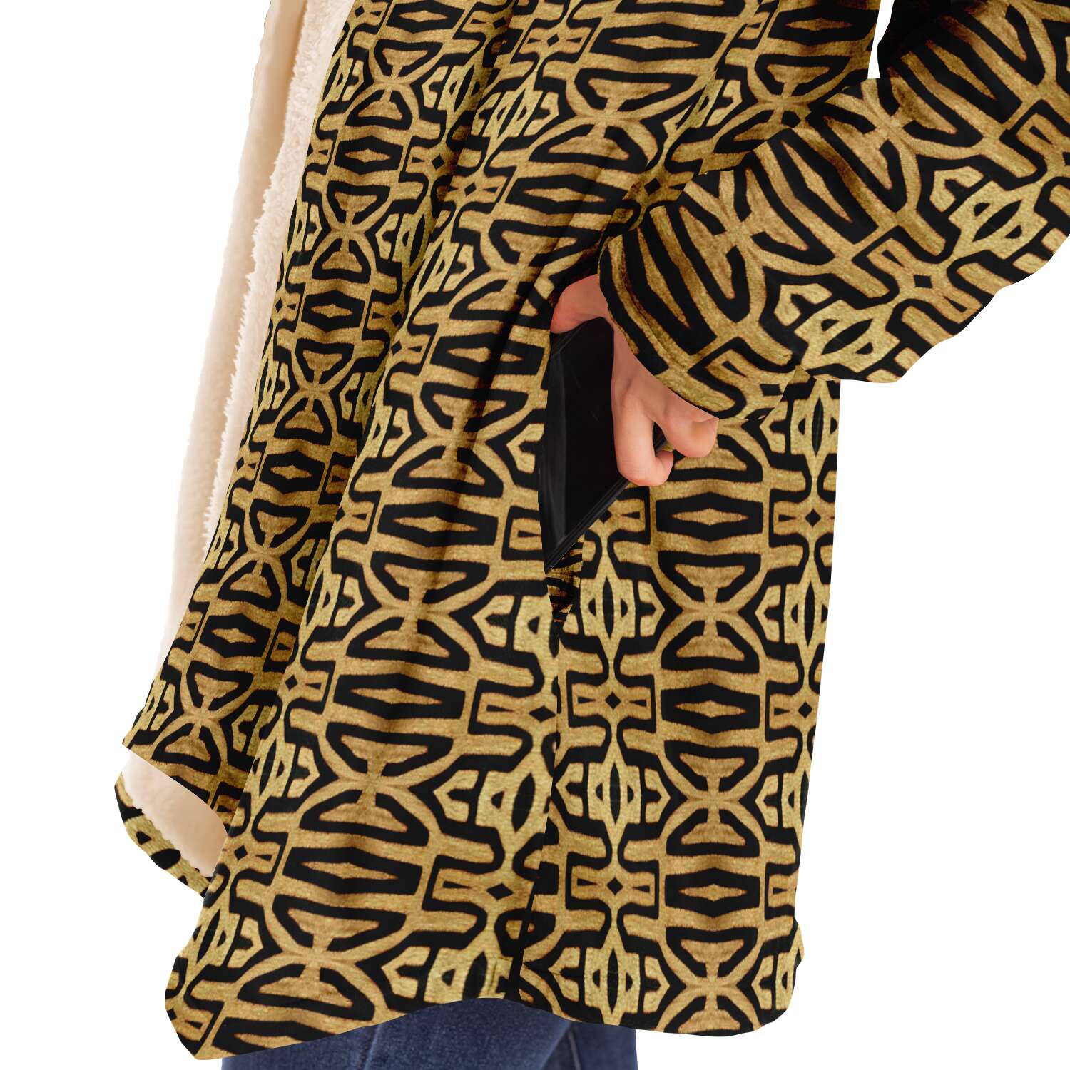 Modern Bogolan Unisex Dream Cloak (Mali)