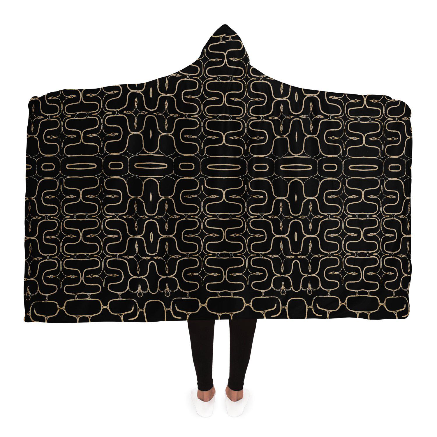 Modern Kimono Hooded Blanket Design (Japan)