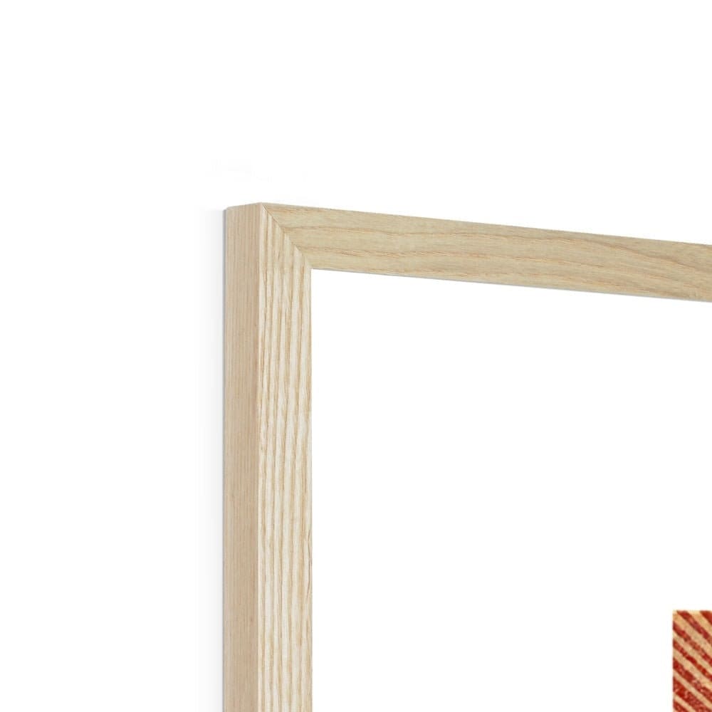 Nitta No Shiro Tadatsune Encountering the Goddess of Mount Fuji In A Cave With Her Dragon, Japanese Edo Period Ukiyo-e Framed Fine Art Print