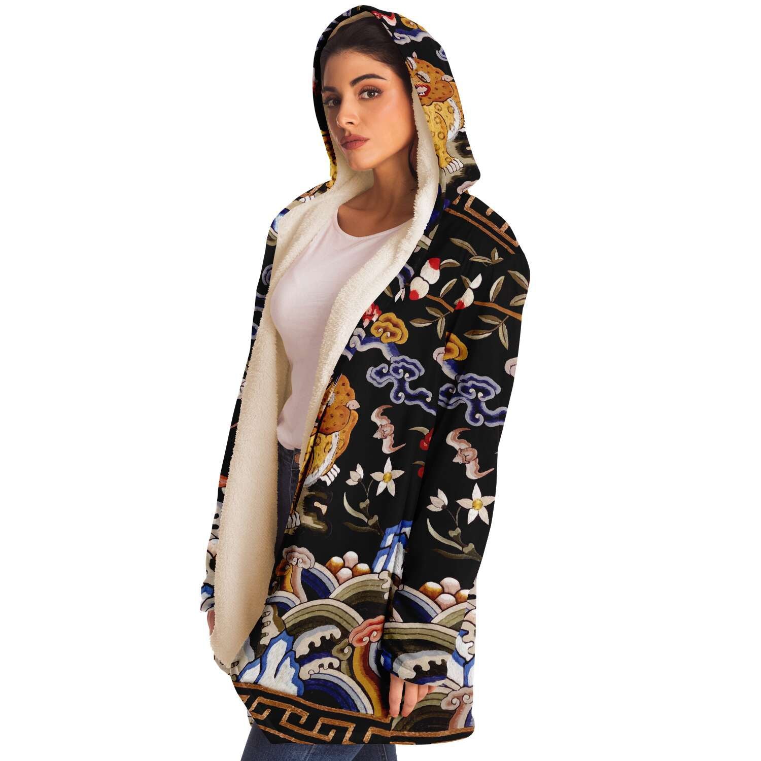 QING DYNASTY SILK Style Unisex Dream Cloak